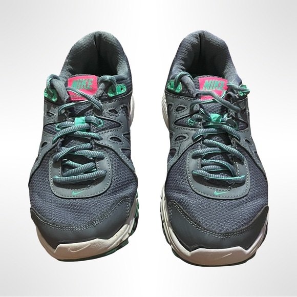 Nike‎ Shoes Womens Revolution 2 Running Sneakers Grey/Pink Lace Up Size 7.5 - Picture 4 of 5